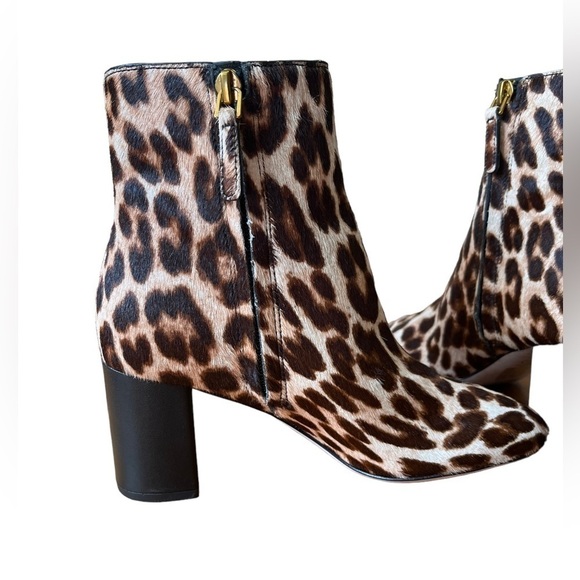 NWOT- Tory Burch Brooke Calf-hair Ankle Boots 6.5 - Picture 6 of 10